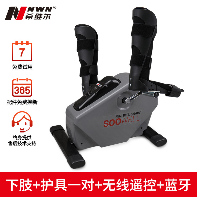 Lower limb braces (pair) with wireless remote control via Bluetooth