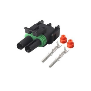 Conector eléctrico impermeable de 2 pines, enchufe macho hembra, enchufe de inyector Delphi para motocicleta 12010973 12015792 para GM - Product Image 3