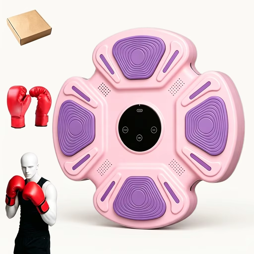 Pink Music Boxing Machine