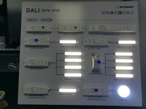 Skydance DA4-D DALI 4 canali LED Dimmer tensione costante controller su guida Din display numerico digitale PWM DALI dimmer - Product Image 6