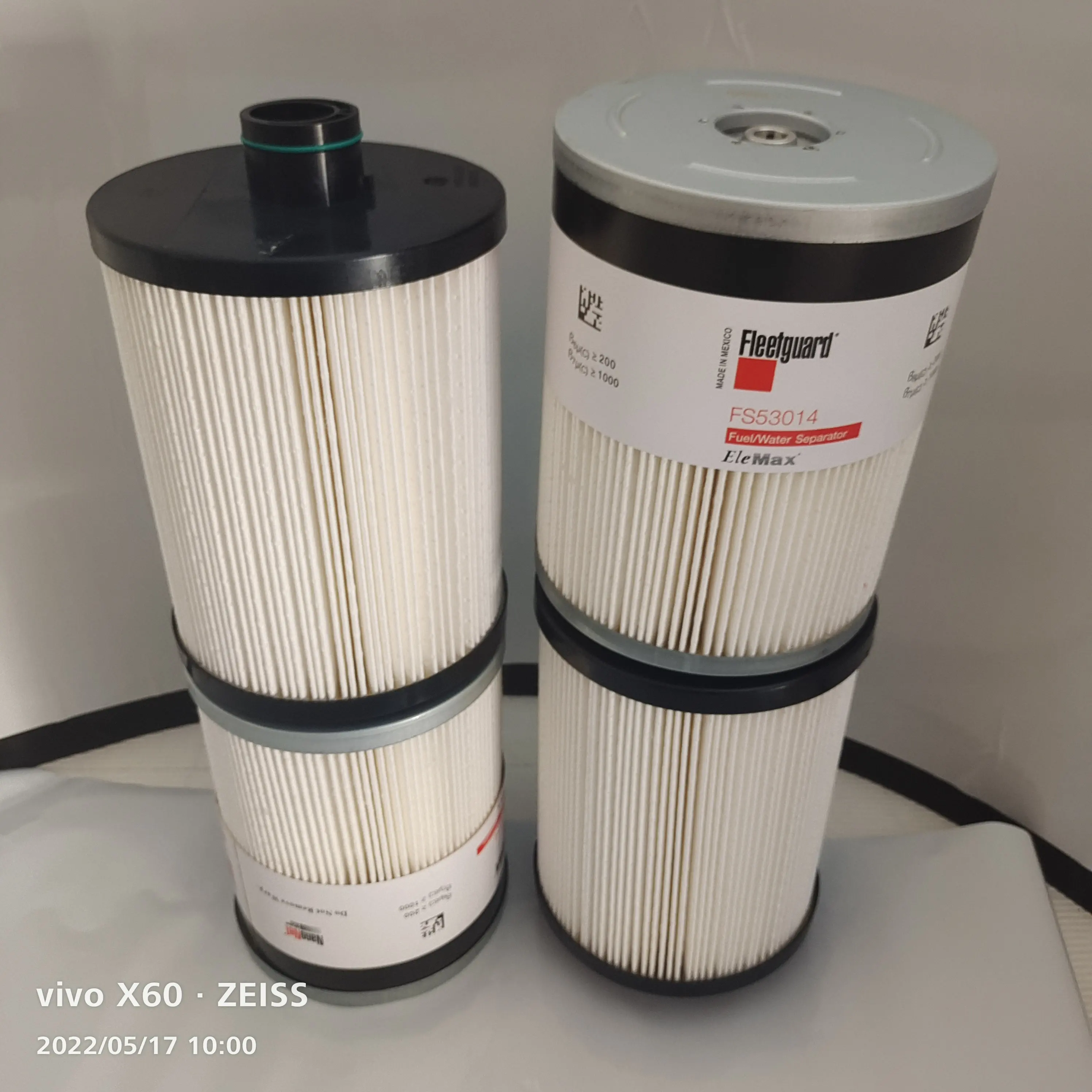 Filtro de óleo combustível para caminhões pesados, preço direto da fábrica, filtro separador de água e combustível para motor de caminhão