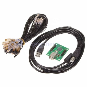 2 плееры USB конвертер адаптер PCB Jamma 2 Джойстик аркадные кнопки клавиатура кодировщик - Product Image 1