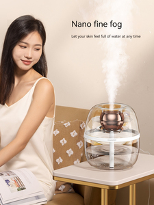 Home Office Luftbe feuchter 3L 10h Timer Luftbe feuchter Kühl nebel Luftbe feuchter Aroma diffusor mit Nachtlicht - Product Image 5