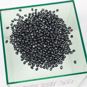 深黑色HDPE LDPE LLDPE聚乙烯颗粒PP PE ABS载体炭黑母料用于塑料 - Product Image 1
