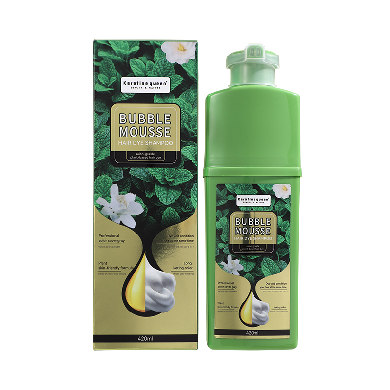 Natural Black Botanical Bubble Color Wash