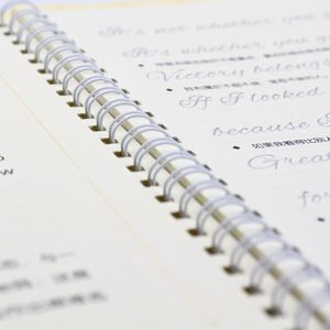 Cinese Inglese Corpo Rotondo Lettera Le Parole Frase di Scrittura Magia Corsivo Quaderno Calligrafia Pratica - Product Image 3