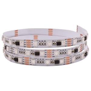 แถบไฟ LED 60ดวง12/24V 10มม. เปลี่ยนสีได้หลากสี DMX512B3 UCS512B3 RGB - Product Image 4