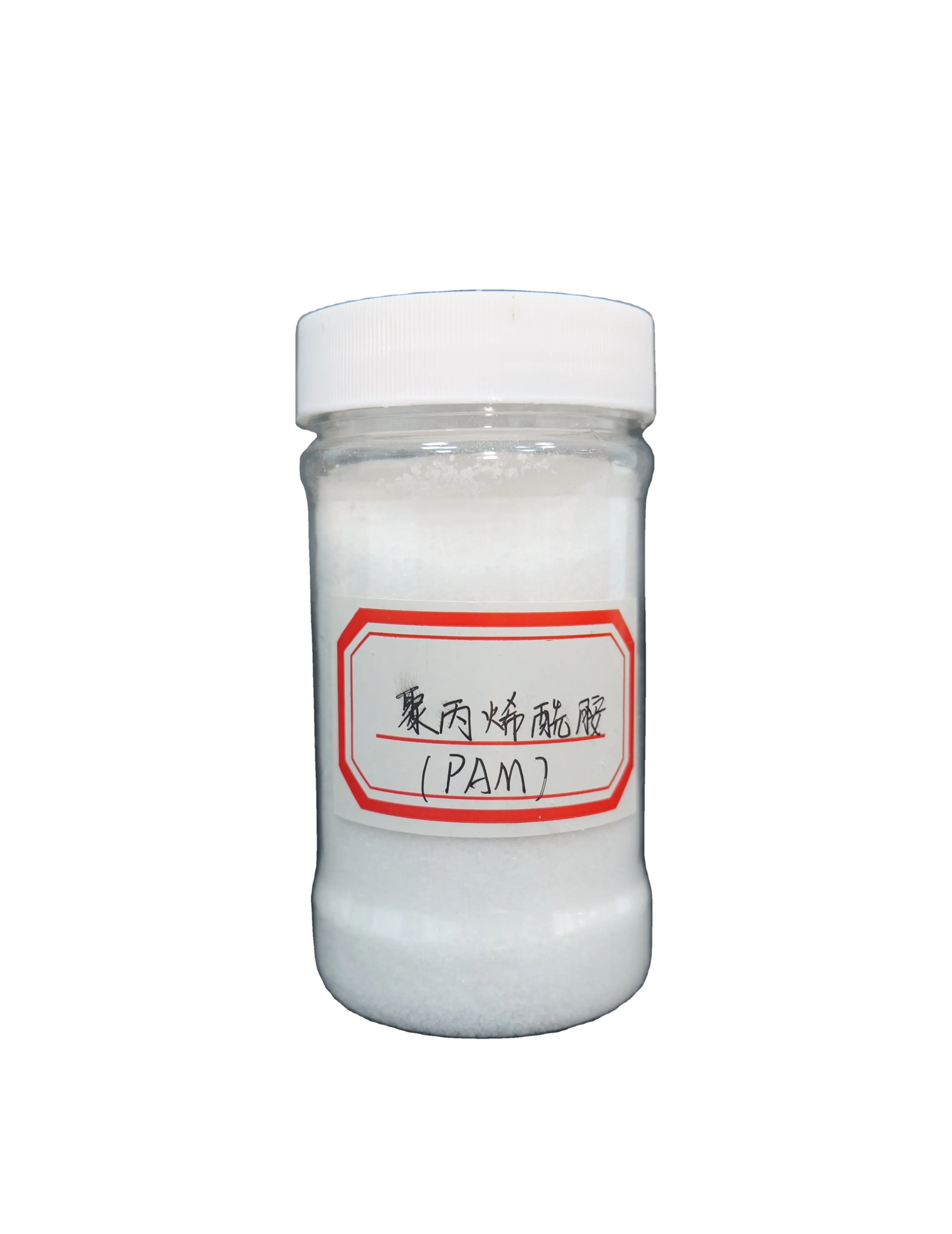Poliacrilamida não iônica de alta eficiência Grânulos PAM Chemicals Agente Auxiliar Químico White Waste Water Treatment Chemicals