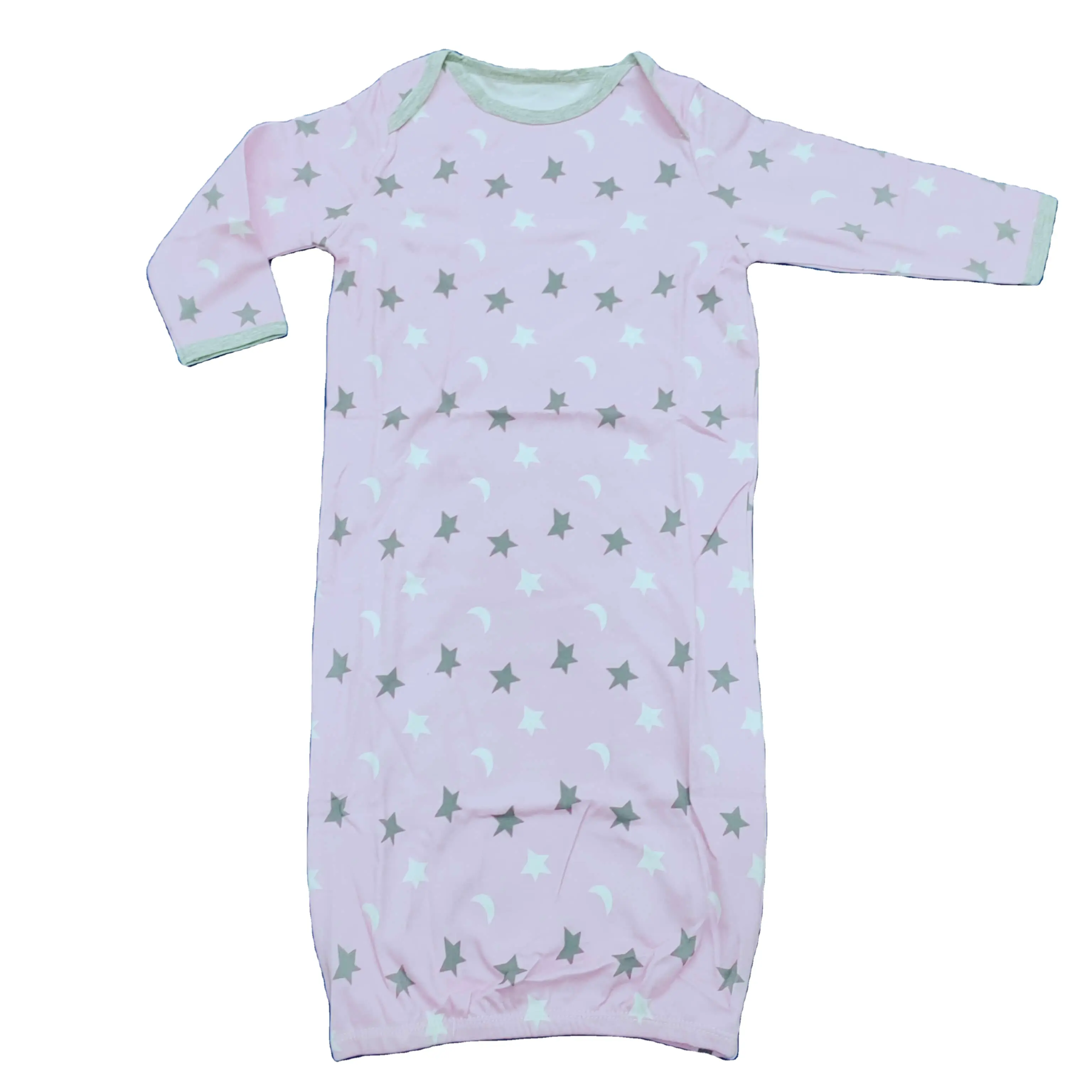 USD0.1 é o preço de amostra para 1 peça de pijama de bebê para meninas, crianças grandes e adolescentes, vestido de dormir