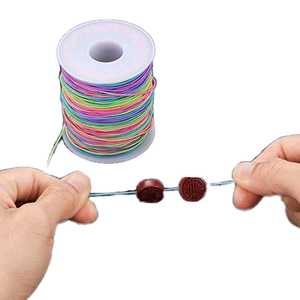 Carrete de hilo de poliéster elástico de 0,8mm/1mm/1,2mm/1,5mm para fabricación de joyas y uso de cordones - Product Image 3