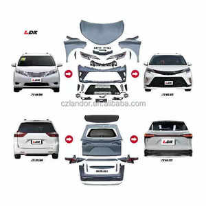 <strong>C</strong>-LDR for to YOTA Sienna Bodykit 2011-2020 Old Upgrade to 2021 2022 Newest 1:1 with <strong>Trunk</strong> Lid Headlights Taillights - Product Image 1