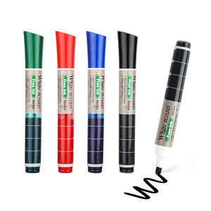 Gxin G-202020 trocken abwisch barer Whiteboard-Marker stabil große Produktions kapazität Öl basiertes Bullet (rund)/Meißelfeder-Markierungsstift-Set - Product Image 2