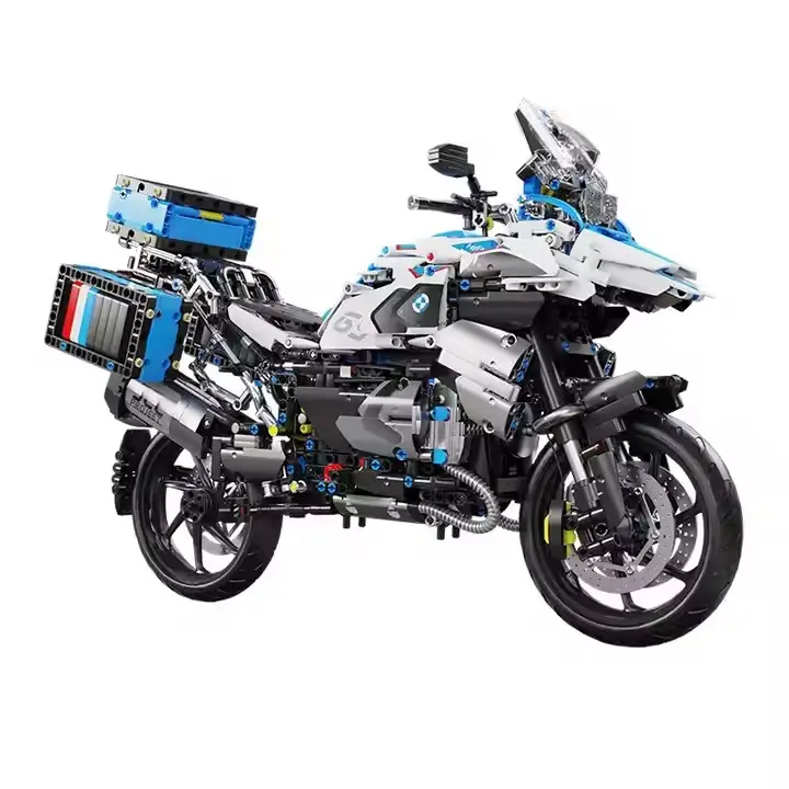 2369pcs เทคนิครถแข่ง 1:5 รุ่น TaiGaoLe T4022 อาคารบล็อกอิฐใช้งานร่วมกับ 42130 M1000RR รถจักรยานยนต์