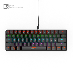 Custom 61 Keys Wired <strong>Mechanical</strong> <strong>Keyboard</strong> With Type-<strong>c</strong> Interface USB RGB Computer <strong>Mechanical</strong> Switch Backlit Gaming <strong>Keyboard</strong> - Product Image 5