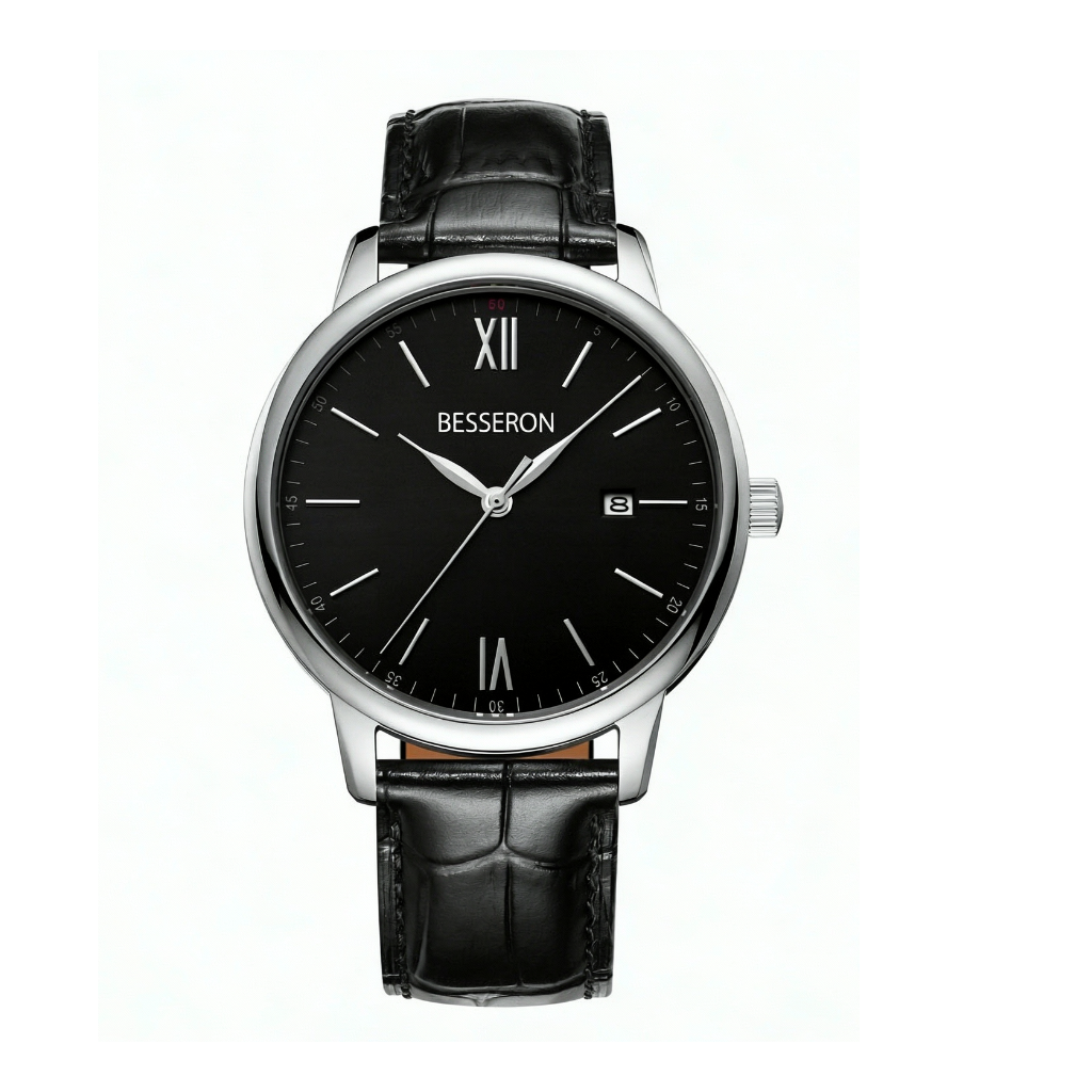 montre en cuir simple 01