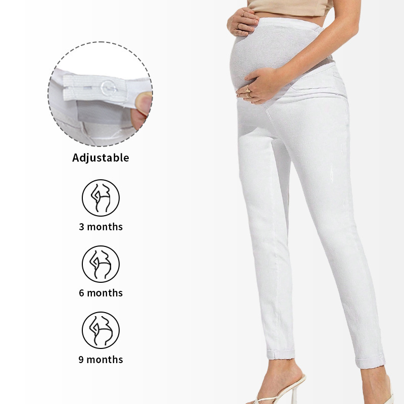Blanc (ceinture ajustée)