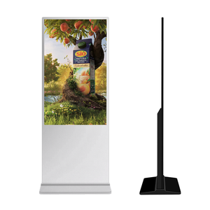 PCBA intérieur 43 49 55 65 pouces <span class=keywords><strong>Android</strong></span> écran tactile LCD affichage numérique affiche support de sol publicité Totem pour les métros - Product Image 4
