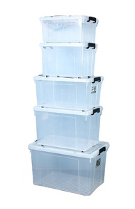 Cajas apilables de plástico pp para almacenamiento de artículos diversos, contenedor de plástico para el hogar, buena calidad - Product Image 6