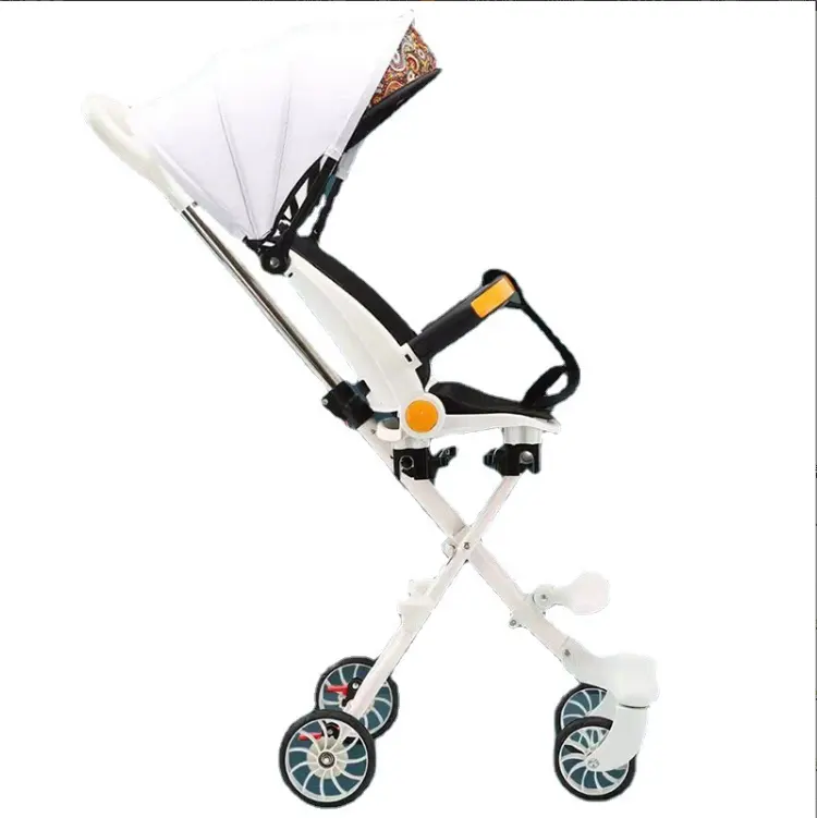Лидер продаж, детские дорожные коляски с алюминиевой рамой и полным навесом