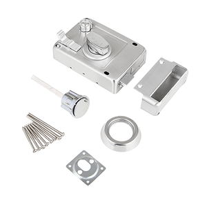 Smart Rim <strong>Lock</strong> with <strong>Key</strong> Recognition and Access Records Waterproof Master <strong>Key</strong> - Product Image 5