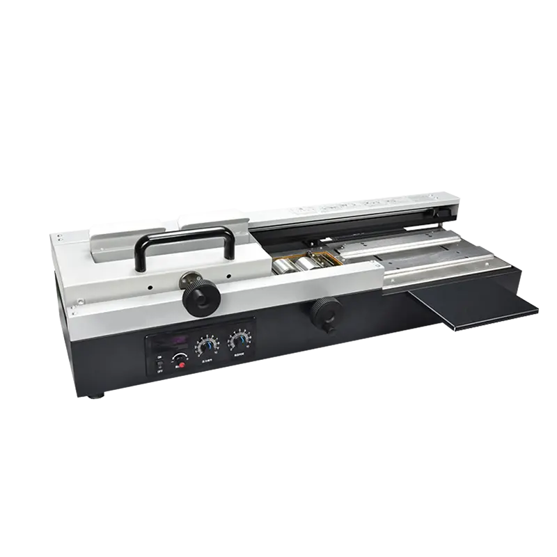Neues Design SPB-50S Klebebindemaschine manuelle Herstellung von Bandmaschine für Fotoalbum