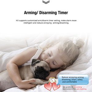 HEYI H3 White 2G/4G GSM Home <strong>Alarm</strong> GSM <strong>IOS</strong> <strong>Android</strong> APP <strong>Control</strong> GSM SMS Burglar <strong>Alarm</strong> System for Home <strong>Security</strong> <strong>Alarm</strong> - Product Image 4