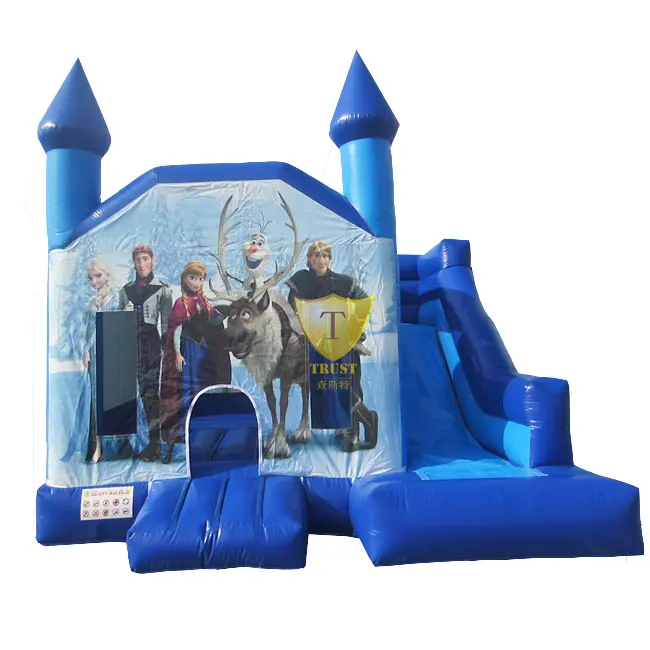 قلعة قفز للأطفال, قلعة قفز للأطفال على شكل شخصيات فروزن ، قلعة قفز للزفاف ، منزل كرتوني قابل للنفخ