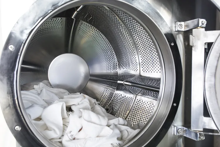 पेशेवर औद्योगिक कपड़े धोने का वाशिंग मशीन और ड्रायर 10KG करने के लिए 130KG और परिष्करण मशीन