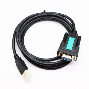 USB2.0オス-RS232DB9ピンオスコンバーターケーブル1.8mプリンターデータケーブル、充電機能付き5V/12VUSBケーブル - Product Image 3