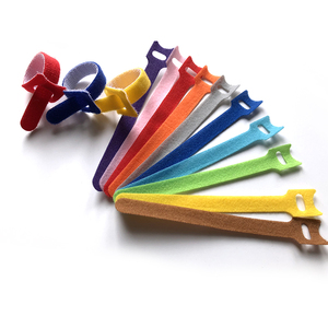 <strong>Multi</strong>-<strong>Function</strong> Recirculating Print Colourful <strong>Hook</strong> and <strong>Loop</strong> Strap Fastener Cable Tie - Product Image 6