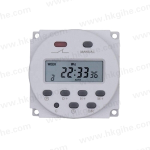 Hot Sales Programmier barer digitaler 12-V-DC-Timer 16A-LCD mit 17-fachen täglichen wöchentlichen Programmen auf Lager - Product Image 1
