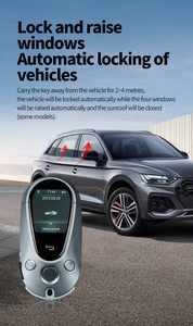 Luxurious LCD Screen Digital Smart <strong>Remote</strong> Car Key Multi Language <strong>All</strong> in One Keyless Entry Auto Lock Unlock Car Keys - Product Image 5