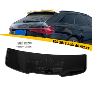 HS gövde çatı Spoiler uzatma ABS çatı kanat karbon Fiber Audi A6 C8 Avant için arka kanat çatı Spoiler görünüyor 2019 2020 2021 2022 - Product Image 1