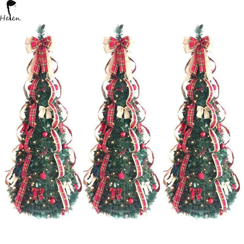 هيلين نمط جديد أشجار عيد الميلاد مثالية للعطلة القادمة شجرة عيد الميلاد الاصطناعية المناسبة لعيد الميلاد الديكور في الهواء الطلق