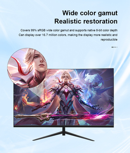 Curve Monitor Precio al por mayor 4K Pantalla de visualización Pc Computadora 2K 144Hz 27 Pulgadas Custom Ips Ultra Wide Lcd Monitor