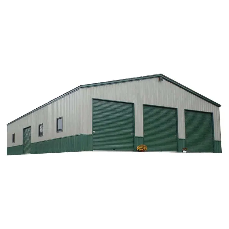 Struttura in acciaio grande campata in metallo materiale da costruzione per magazzino officina Hangar Garage aereo
