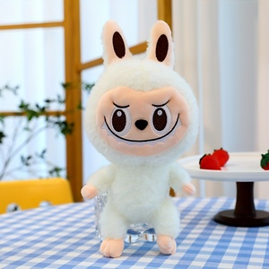 <strong>Kawaii</strong> Plushies Labubu Figure Doll Machine Product Outlet Soft Stuffed Animal Labubu Plush <strong>Toys</strong>