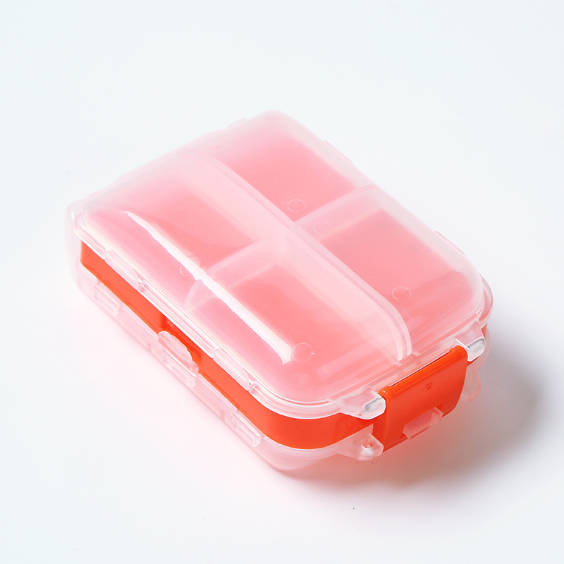 Transparent shell orange edge
