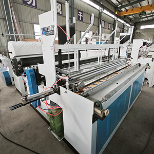 <strong>Computer</strong> Automatic 180 M/Min Napkin Hand Towel Tissue Paper <strong>Making</strong> Machinery Toilet Paper Rewinding Machine - Product Image 2