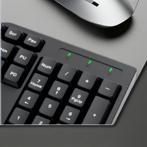 Juego de teclado y mouse inalámbricos, computadora portátil de escritorio, teclado Bluetooth externo y cubierta de mouse, silencio de escritura específico para oficina - Product Image 6