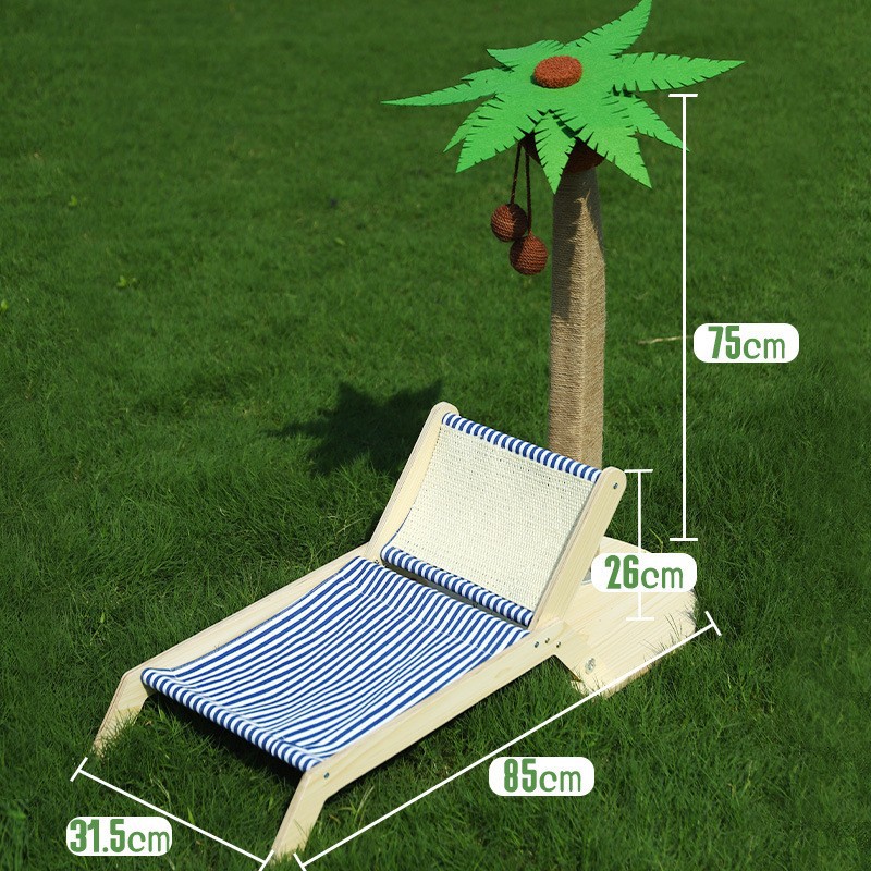 Sillón de árbol de coco árbol para gatos