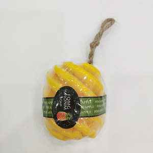 Тайское фруктовое мыло, лимонное манго, мыло ручной работы, мыло для ванны, эфирное масло, очищающее мыло - Product Image 3