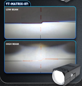 Taochis ไฟหน้ารถยนต์6000K 52W 1.8นิ้ว Bi Matrix เลนส์โปรเจคเตอร์ที่มีไฟต่ำเข้ากันได้กับไฟหน้า retrofit - Product Image 6