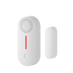 HONEYGUARD HSA028 WiFi Window &amp; Door Sensor Tuya Control Sound <strong>Alarm</strong> Detector Timed Arm/<strong>Disarm</strong> Home Security System - Product Image 1