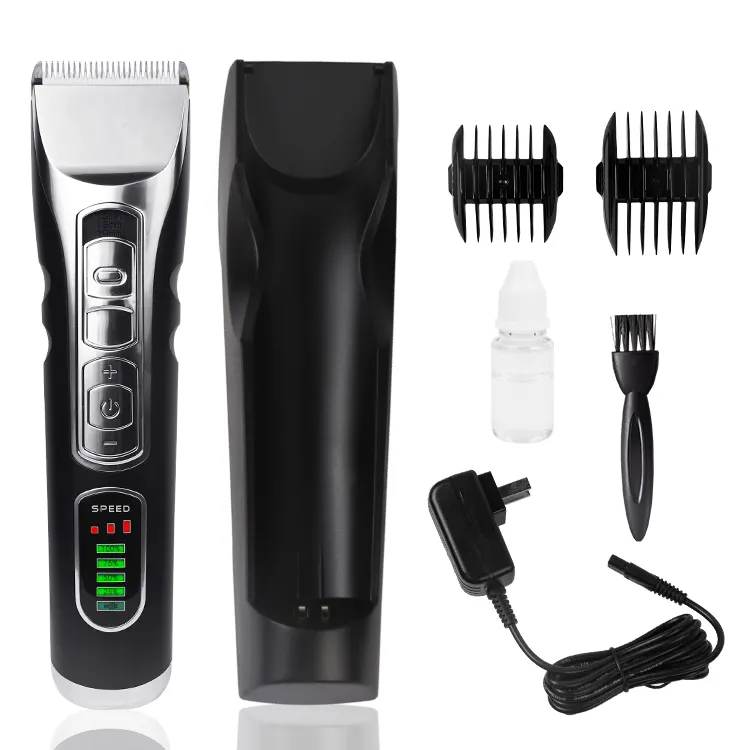 cortador de pelo hair styling tools LED display electric cordless hair trimmers & clippers With special charge stand for men
