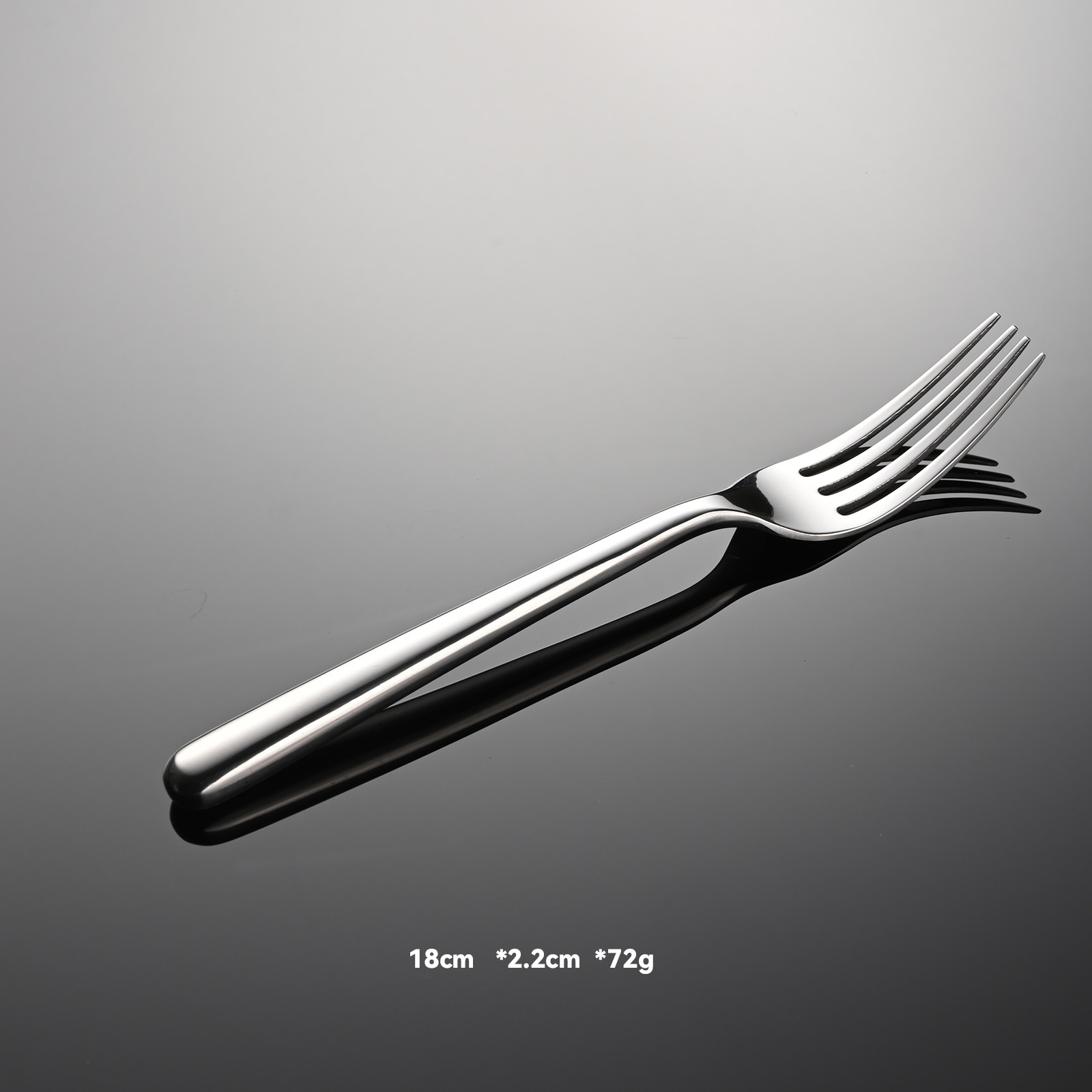 tea fork silvery