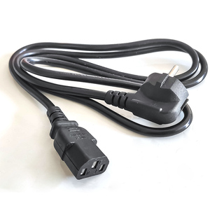 Europa Schuko CEE7/7 Spina IEC C13 Cavo di Alimentazione Adatto per l'uso come un Europa PC cavo di Alimentazione Del Computer cavo di Europa Cavo di Alimentazione del Monitor - Product Image 4