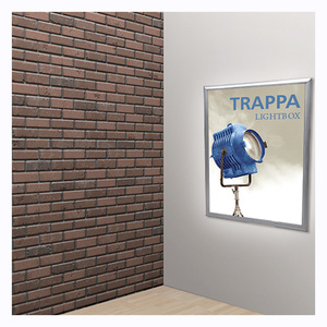 Wholesale Custom LED Snap Frame <strong>A4</strong>/a3/a2/a1 Aluminum Poster Frame Menu Board Slim Advertising Light Boxes - Product Image 1