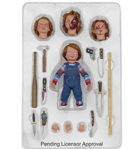 15Cm Chất Lượng Cao PVC Chucky Con Búp Bê Hành Động Hình Với Chuyển Đổi Đầu Trong Kho - Product Image 4