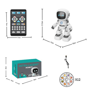 2.4G Wireless Electric Children's Plastic <strong>Robot</strong> Toy with Remote Control Projection Touch Induction and <strong>Programming</strong> Function